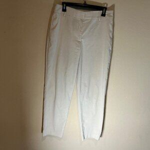 H&M Women's Cream and Tan Trousers, size 10